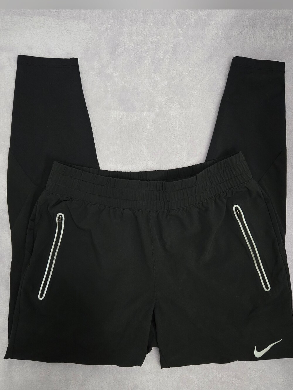 Nike Men’s Dri-FIT Running Pants Black Size Small S